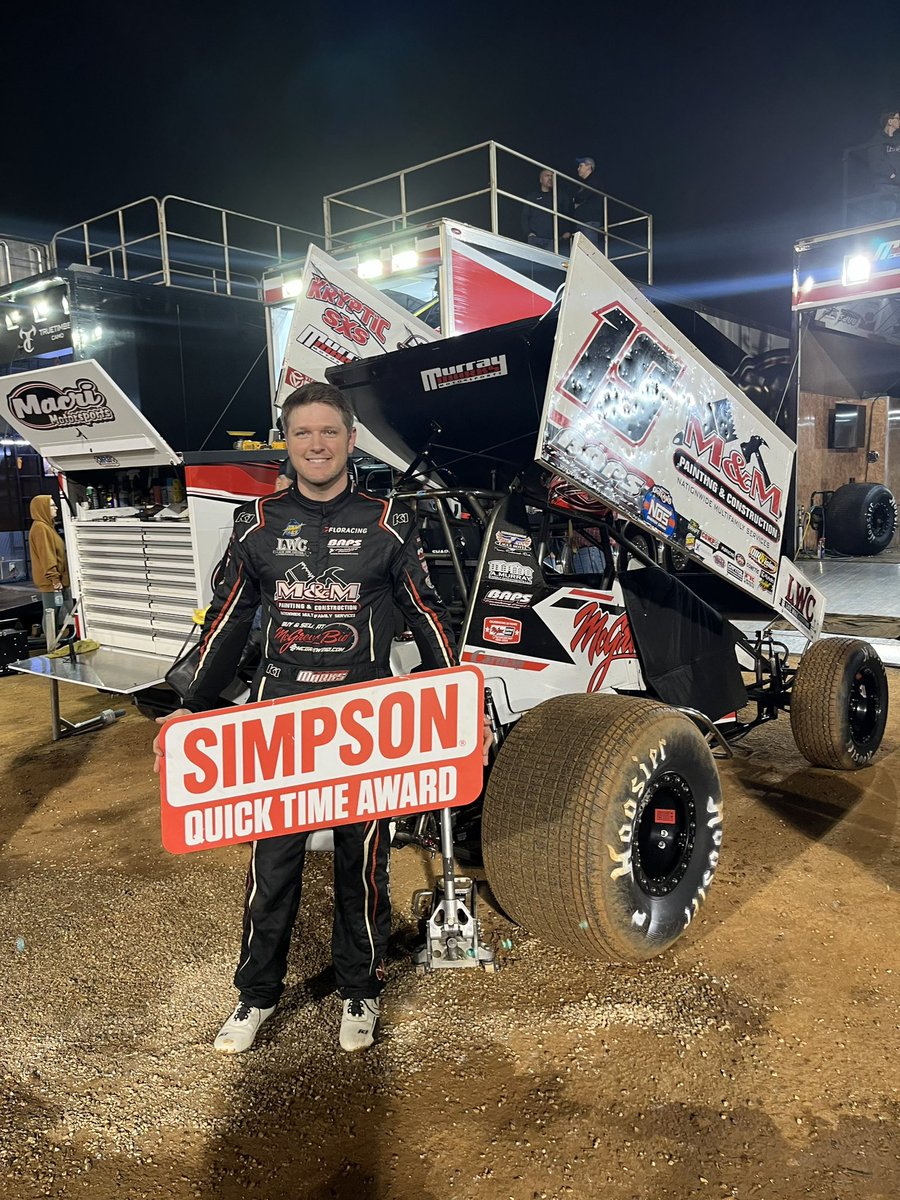 That’s 𝟳 career <a href="/SimpsonRacing/">SimpsonRaceProducts</a> Quick Times for <a href="/BMRacing19/">Brent Marks</a>!