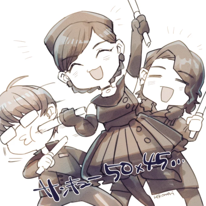 昔のやつ(確か)2枚と割と最近(当社比)描いた2枚… 