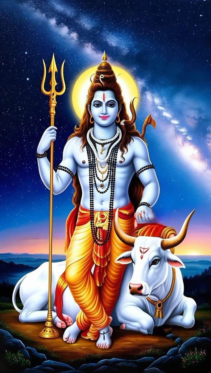 हे शंभू महादेव 
मेरे भोलेनाथ 
तीनों लोक में तू ही तू..🙏