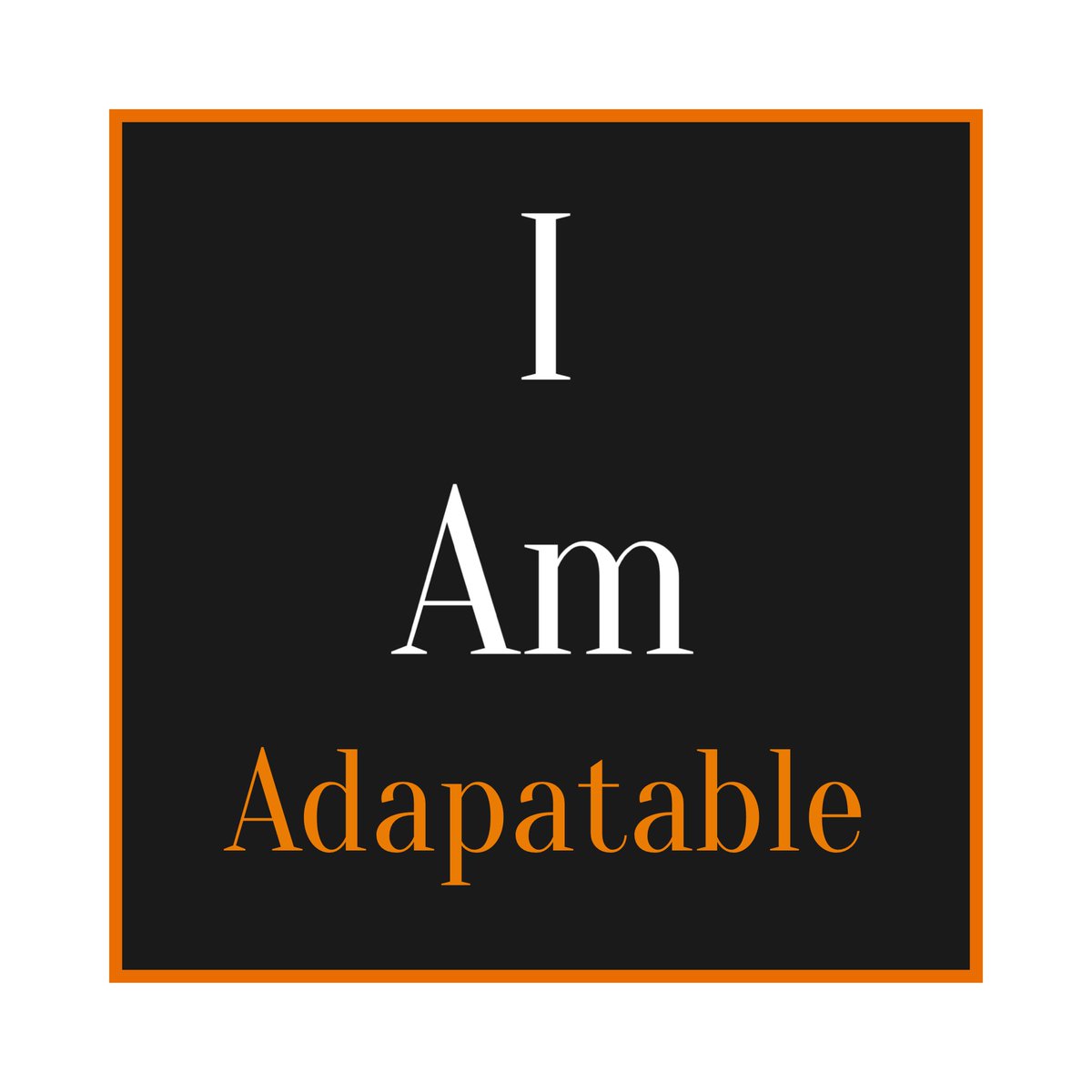 ZeeStrong60's tweet image. Today's I Am since @BarbyIngle ask... #IPainFoundation #ZeeStrong #Adaptable