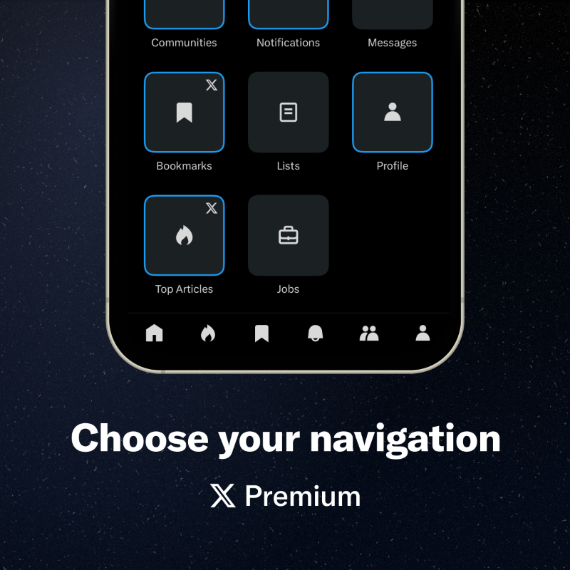 premium's tweet photo. Subscribe to Premium to create a seamless experience with custom navigation.
