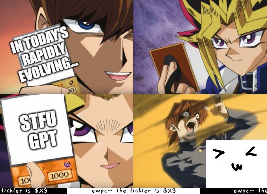 i'm the kawaii character who didn't somethin a bit naughty playin it off with a cheeky attitude X3