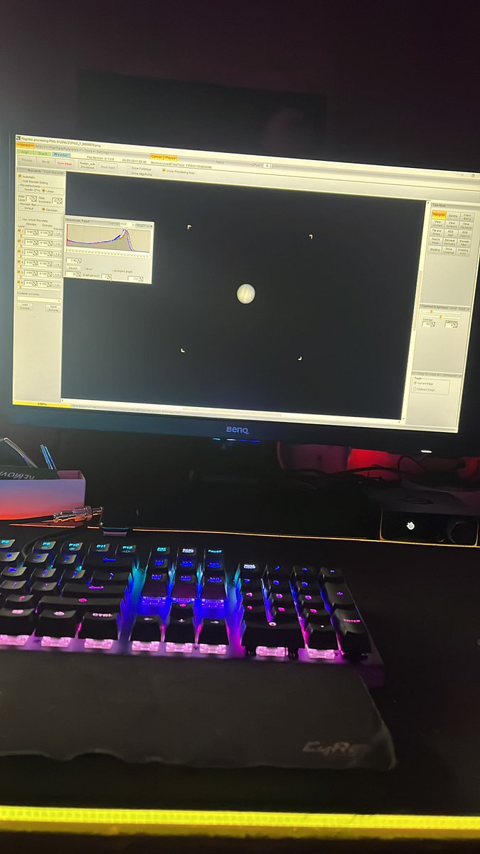 اول تجربة للتصوير الفلكي 🔭🪐