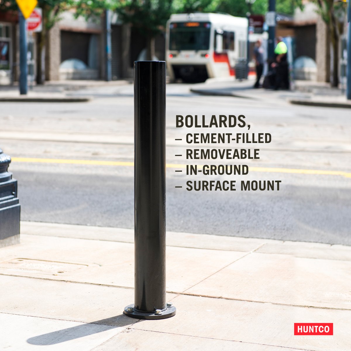 Huntco (@huntcosupply) on Twitter photo Small but fierce, bollards are sometimes the one thing standing between a pedestrian, cyclist, or even buildings, and several thousands of pounds of steel on wheels. A salute to all our bollards, today and everyday <a href="/WorldBollard/">World Bollard Association™</a> #WorldBollardAssociation 🫡 Small but fierce, bollards are sometimes the one thing standing between a pedestrian, cyclist, or even buildings, and several thousands of pounds of steel on wheels. A salute to all our bollards, today and everyday <a href="/WorldBollard/">World Bollard Association™</a> #WorldBollardAssociation 🫡