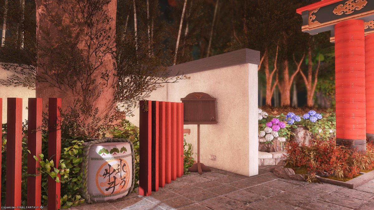 dbztetsu's tweet photo. 「Pandemoクリダイ神社」

京都府伏見稲荷大社をモデルに神社を作ってみました。

いつも下振れて近接LBを打たされてるメレーの皆さんや0.1％で惜しくもクリアを逃してしまうなど火力に伸び悩んでいる方々に神のご加護がありますよう。

#FFXIV  #HousingEden #FF14ハウジング #てっちゅんはうじんぐ https://t.co/qrZowsp7Kf