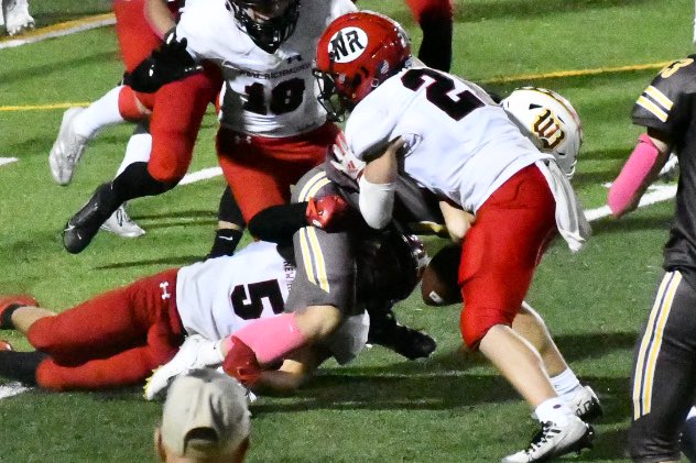 GarthShanklin's tweet photo. Touchdown Lions! NR defense forces a fumble deep in WB territory and Trey Sininger hits Cohen Manning for a score. EP good. 

@nrhsathletics 32,
Western Brown 9

@mlaughman @mikedyer @fox19joe @byalexharrison  @jwebersports @fox19jeremy @tsfootball @clersunsports https://t.co/q4fTXooT4J