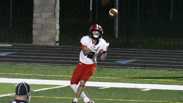 GarthShanklin's tweet photo. Touchdown Lions! NR defense forces a fumble deep in WB territory and Trey Sininger hits Cohen Manning for a score. EP good. 

@nrhsathletics 32,
Western Brown 9

@mlaughman @mikedyer @fox19joe @byalexharrison  @jwebersports @fox19jeremy @tsfootball @clersunsports https://t.co/q4fTXooT4J