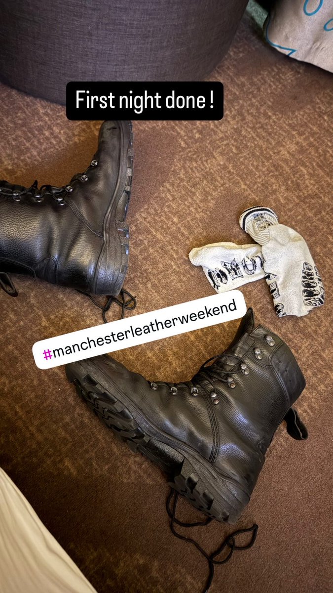 airmaxgeordie's tweet photo. First night done ! I had lots of fun ! #manchesterleatherweekend https://t.co/2r1r7WRgi6