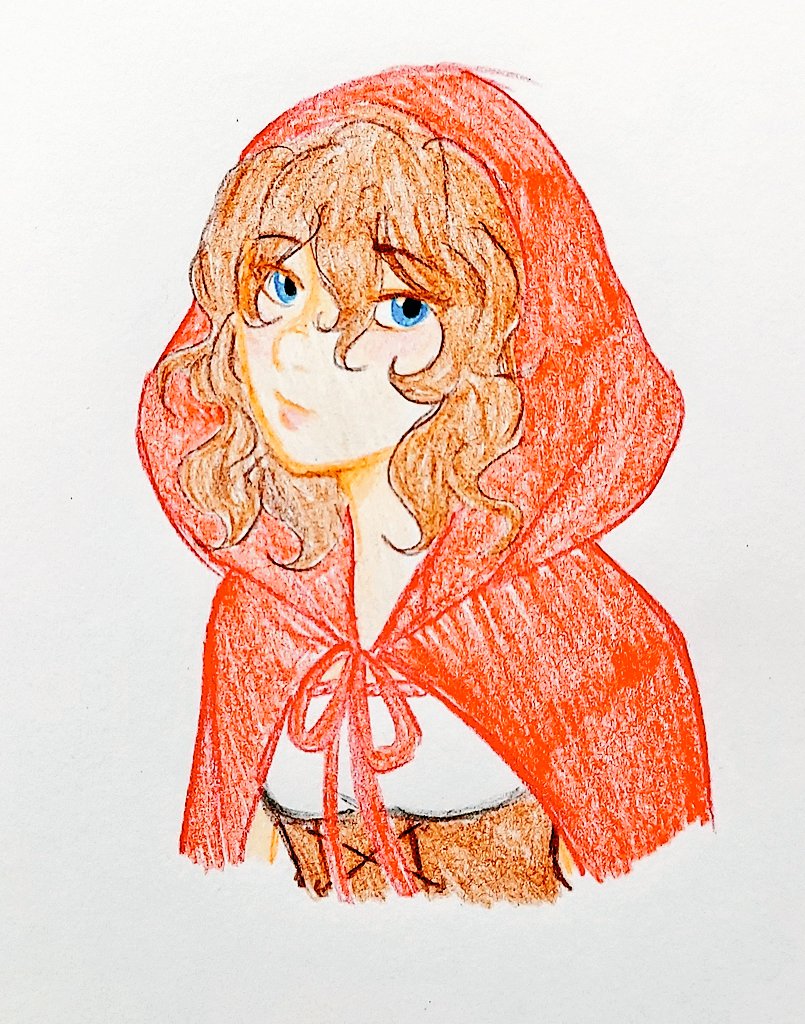 ArtofaNobody's tweet image. A doodle of my darling Red~
#littleredridinghood