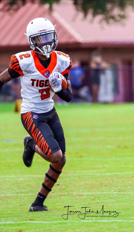 #2 #youthfootball #popwarner #football #GoTigers