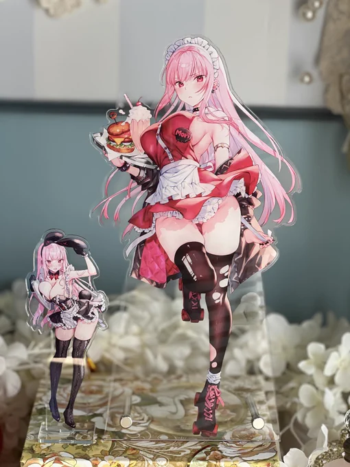 Unofficial DEKAI 30cm Calliope acrylic stand is now available for reservation (reservation period is about 2 weeks)非公式のカリオペちゃん DEKAI 30cmアクスタを予約開始しました!2週間程度予約を受け付けます(ホロクルで少量頒布予定です) 