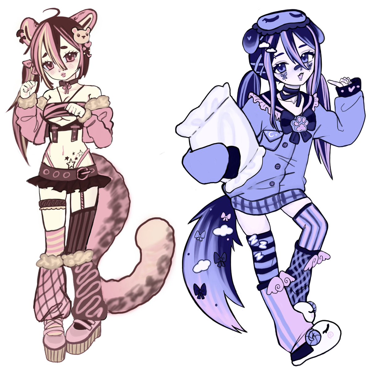D3adbunii's tweet image. Customs opennn check my toyhouse for more infooo #commisionsopen