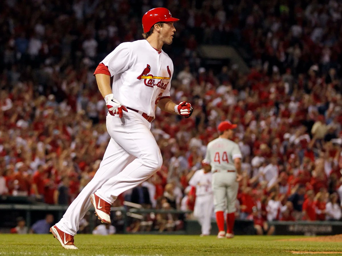 AugieNash's tweet image. #OTD 2011 - David Freese drives in four runs on a double and homer to lead the Cardinals to a 5 - 3 win over the Phillies in Game 4 of the other NLDS.

The series is now tied at 2 games each.

#STLCards