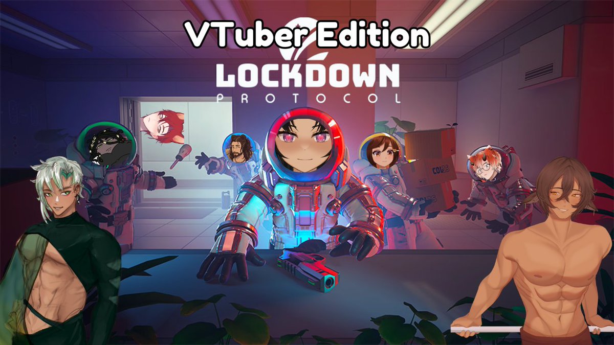 Tomorrow at 7 PM CST I'll be joined by @ zell_vt , @ JavoVT , @ TheArcherVT , @ ursarktos , myself, @ DivyDii , @ MeoVtuber , @ auri_vt I'm super excited haven't planned a collab in like two years! Make sure you come and support us tomorrow for all our shenanigans!