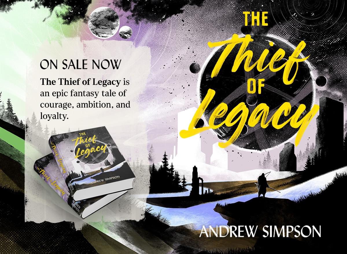 The Thief of Legacy is on sale now. 

a.co/d/7lMsHm3

What to expect:
🔹Mature characters
🔹Immersive worlds
🔹Subverting familiar tropes
🔹Strong male and female POVs
🔹Neither grim or cozy, but with a touch of both
🔹A complete story, with more stories to follow