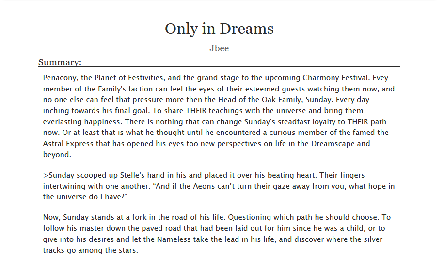 Jbee_PizzaCakes's tweet photo. My silly romantic, angsty (and a little smutty) Sunday &amp; Stelle piece is finally done just in time for his drip marketing! 
I had a lot of fun writing it, and I really hope you enjoy reading it if you give it a chance!
https://t.co/DG0zukdVnt

#SundayHSR #Sunstelle #SundayStelle https://t.co/0vbubeLEtn
