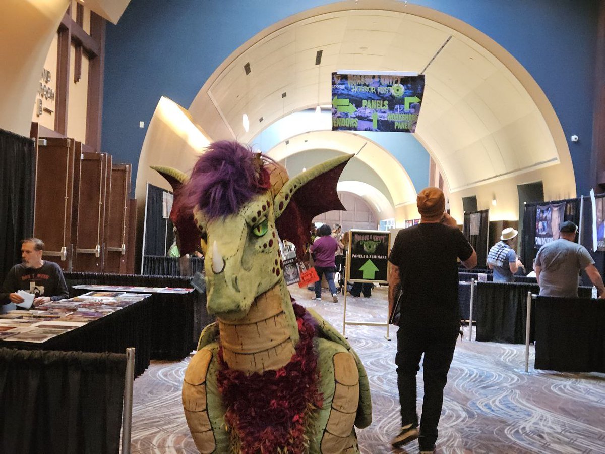 Am I spooky enough for Morgue and Krypt? I got pointy teeth and sharp claws. Close enough?

📸: <a href="/Wraith128/">Storm Holton</a> 
🧵: <a href="/TheBeastcub/">TheBeastcub</a> 

#quadsuit #FursuitFriday #fursuit