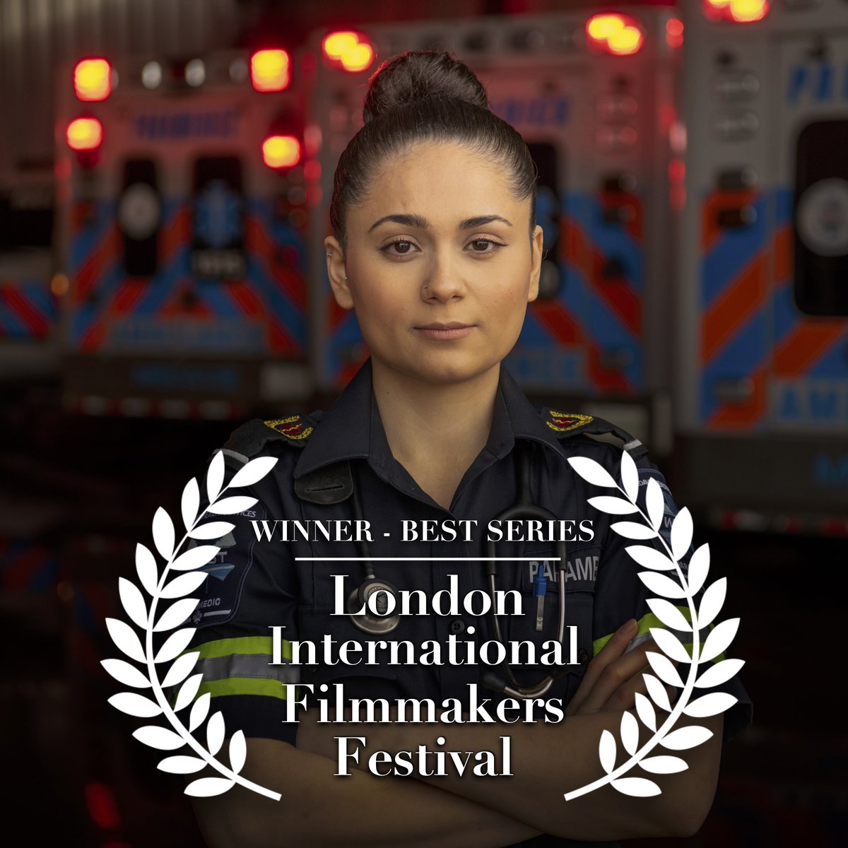 FahrenheitFilms's tweet image. Paramedics: Emergency Response, Season 7, was recently selected as Best Series at the London International Filmmakers Festival in the UK!