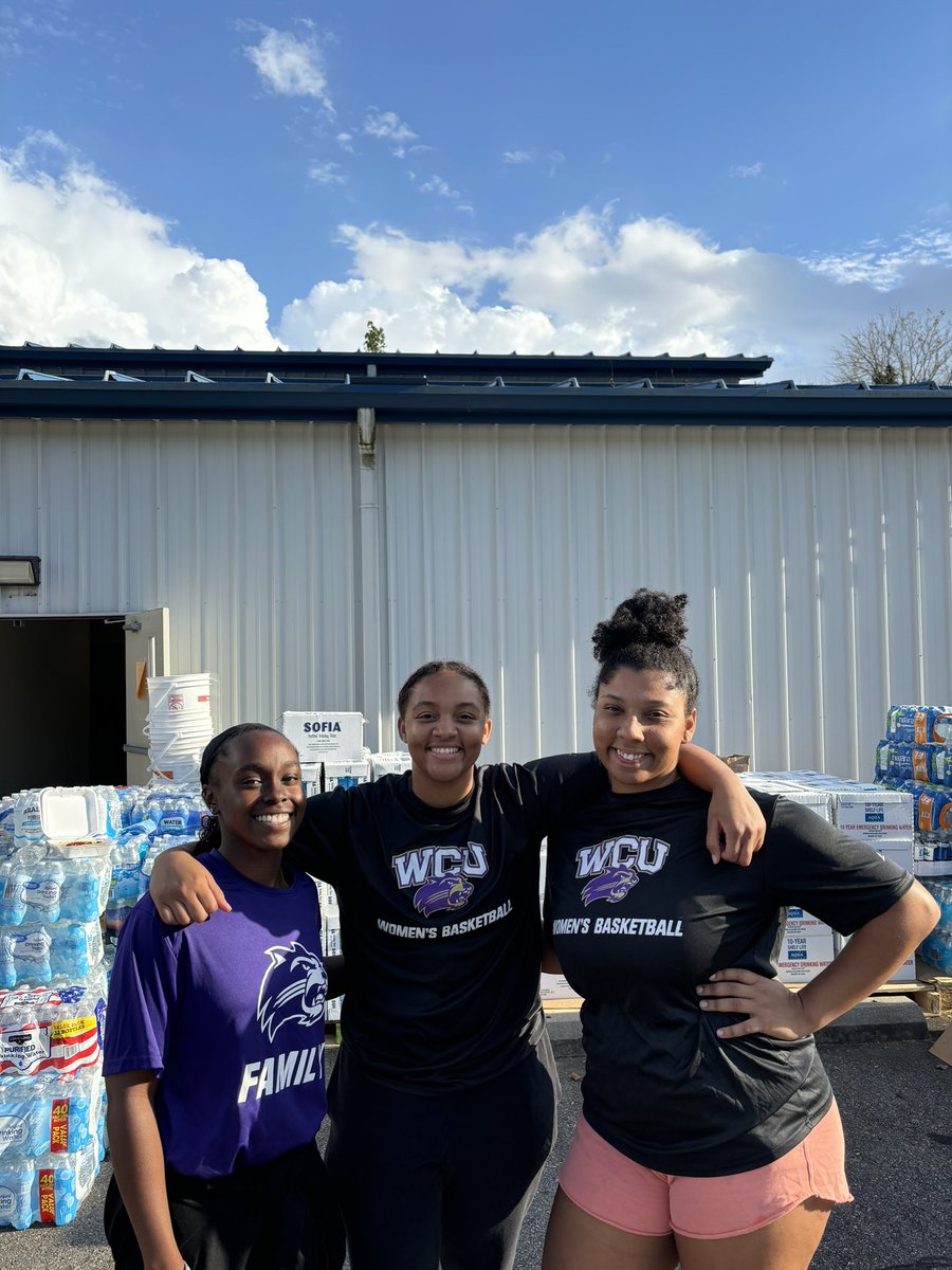 CatamountWBB's tweet image. Western Carolina Strong 💜