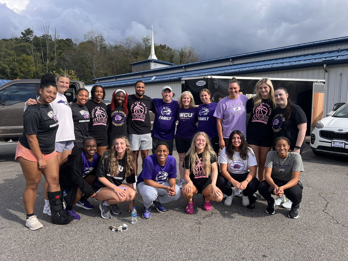 CatamountWBB's tweet image. Western Carolina Strong 💜