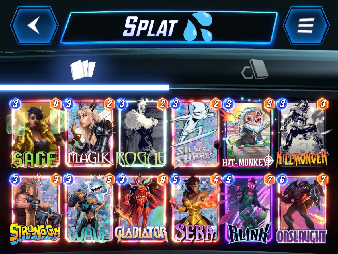 HYDRANGEAsnaps's tweet image. Splat was on something when they made this deck, just got to infinite with it and it’s nuts