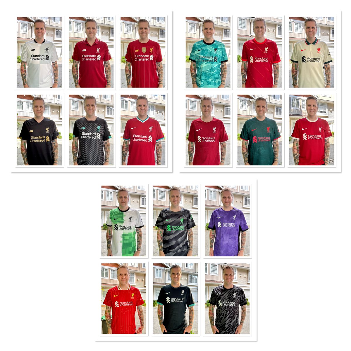 Ste Speed (@ste_speed) on Twitter photo My updated collection of 90 <a href="/LFC/">Liverpool FC</a> shirts. I added a few new ones recently. #LFC #LiverpoolFC #Liverpool
I think my current fave is the 1982/83 long sleeve.
Please share and let me know your faves. My updated collection of 90 <a href="/LFC/">Liverpool FC</a> shirts. I added a few new ones recently. #LFC #LiverpoolFC #Liverpool
I think my current fave is the 1982/83 long sleeve.
Please share and let me know your faves.