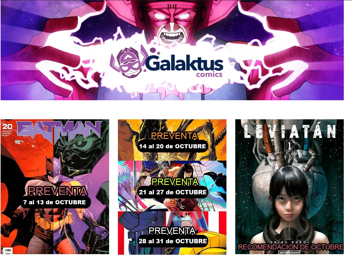 Ya tenéis la pagina actualizada de GalaKtus :). galaktuscomics.com