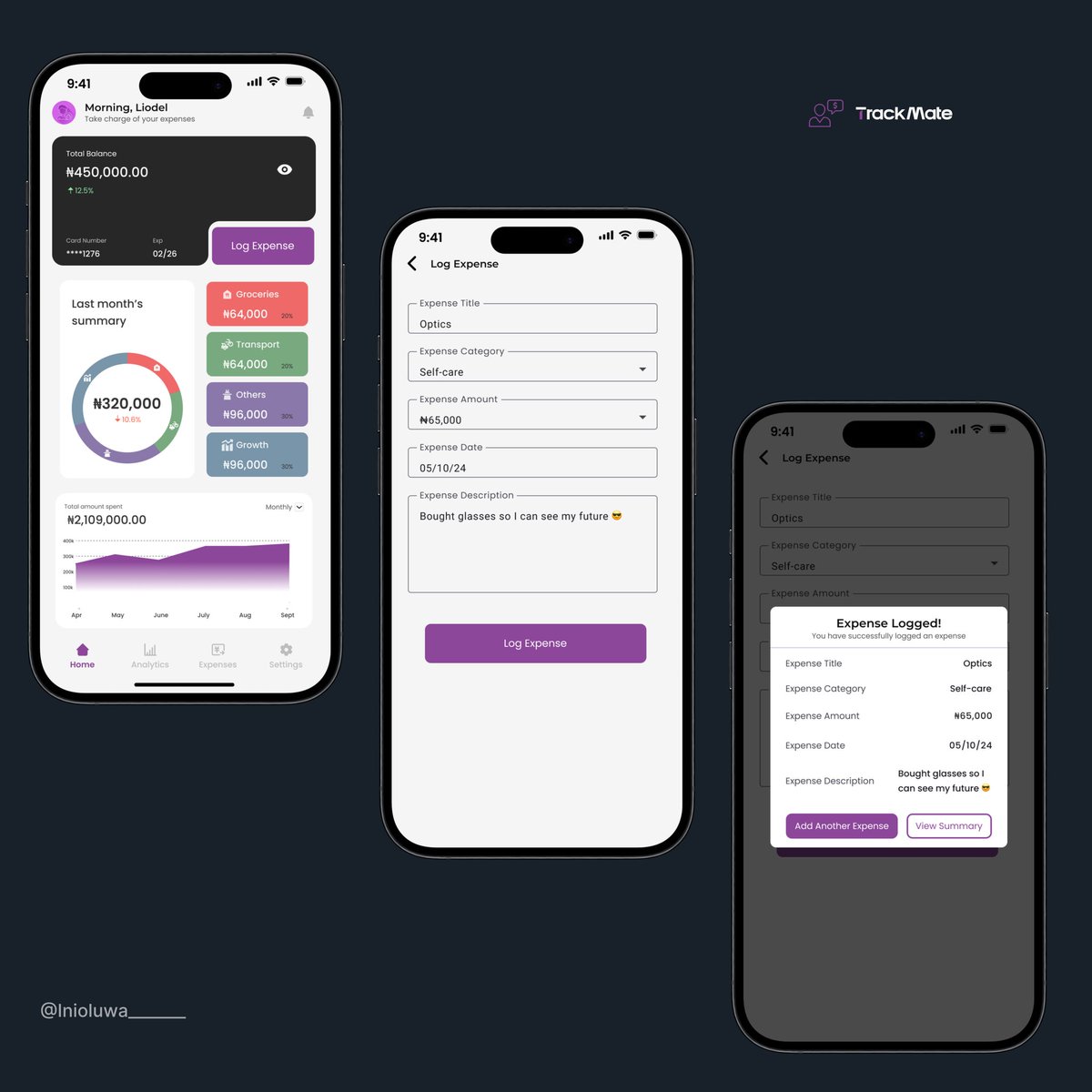 Inioluwa_______'s tweet photo. @DezinDesign Day 29 of the #30daysmobbindesignchallenge with @DezinDesign
Another PRD today. Had to map out a user flow to add expense on an expense tracking app.
How did I do?
#UXDesign #UIDesign #ProductDesign #ExpenseTrackerApp #DesignChallenge #FinalSprint https://t.co/fwAPl5FBJY