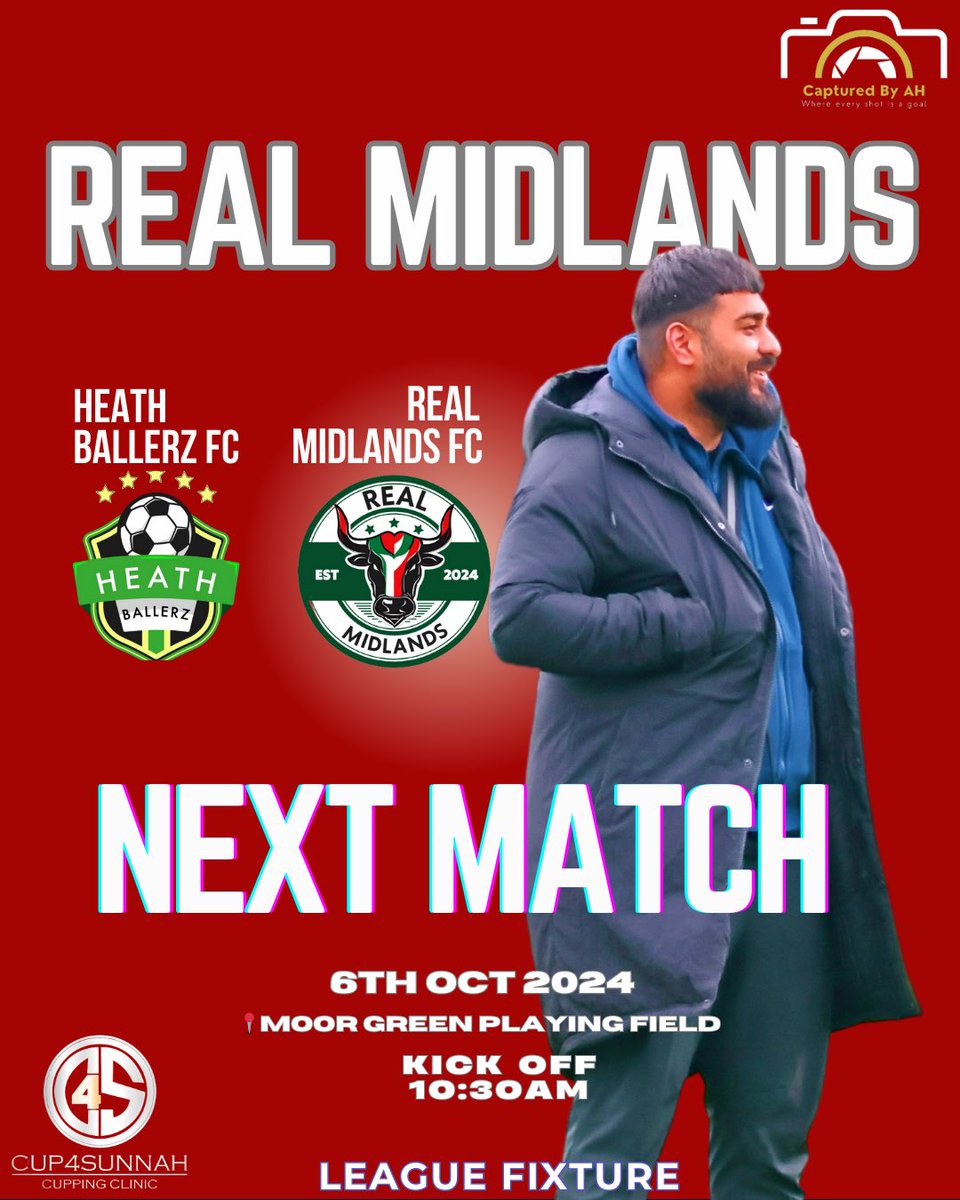 This Sunday, we’re set to face Heath Ballerz FC. The team is eager to carry the momentum from last week’s match into this game and come away with all three points.

📍Moor Green Playing Fields
📅6th Oct 2024
⏰10:30AM

#sundayleague #sundayleaguefootball