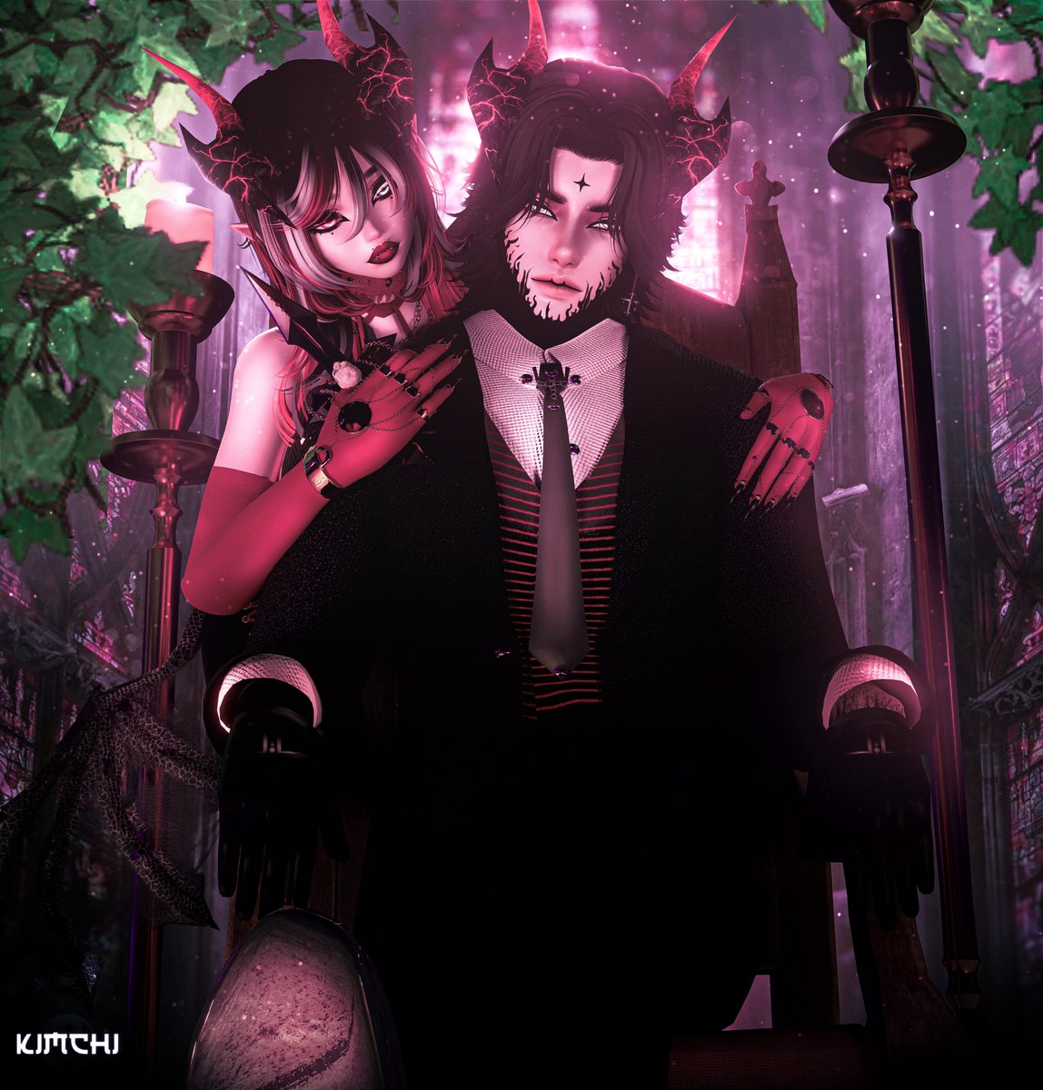 🦇Newest Avatars! Vampire Couple🦇
idbi.gumroad.com/l/Vlad

#vrchatmoments #vrc #VRChatイベント #vrchatcreator #vrchatasset #vrchatavatar #vrc #vrchatfurry #VRChatワールド紹介 #vrchatmemes #vrcft #vrchatavatars #vrchatphotos #VRChatPhotography #vrchatcommunity #VRchatはじめました