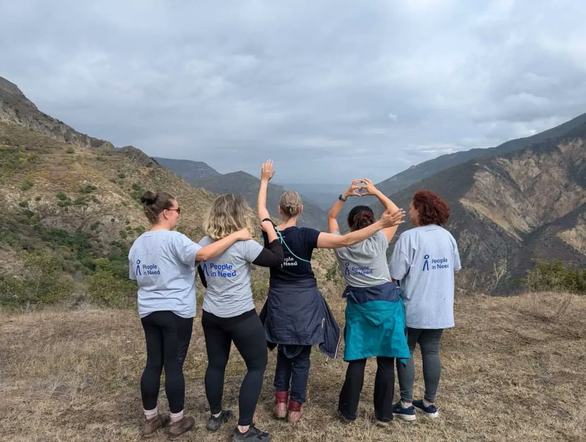 ShushanikN's tweet photo. Last week, we had an unforgettable hike with the EU Delegation &amp; partners along the Syunik Legends Trail. From Old Khot, the 'Armenian Machu Picchu,' to Old Shinuhayr &amp; Halidzor. Proud to see this trail, created by @PINArmenia from 2018-2021, thriving! 🌿 #Syunik #Hiking #Armenia https://t.co/6LPqVVzqVf
