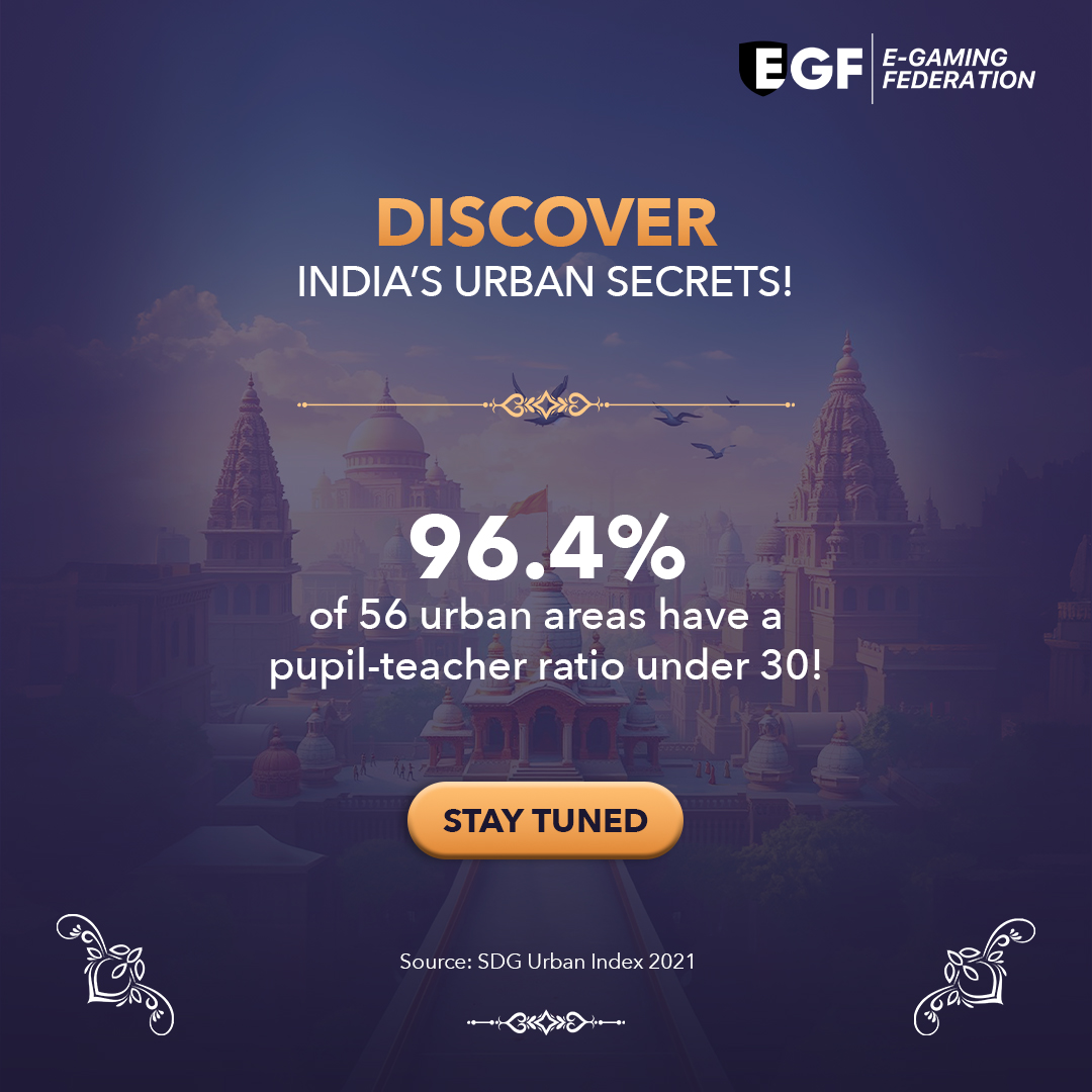 Did you know that 96.4% of 56 urban areas in India boast a pupil-teacher ratio under 30?

This remarkable statistic sheds light on the strides we're making in education across our cities!

<a href="/anuraag_saxena/">Anuraag Saxena</a> <a href="/games24x7/">Games24x7</a> <a href="/OctroInc/">Octro Inc</a> <a href="/WAVESummitIndia/">WAVES India</a> <a href="/MIB_India/">Ministry of Information and Broadcasting</a> 

#WAVESummitIndia #EGF