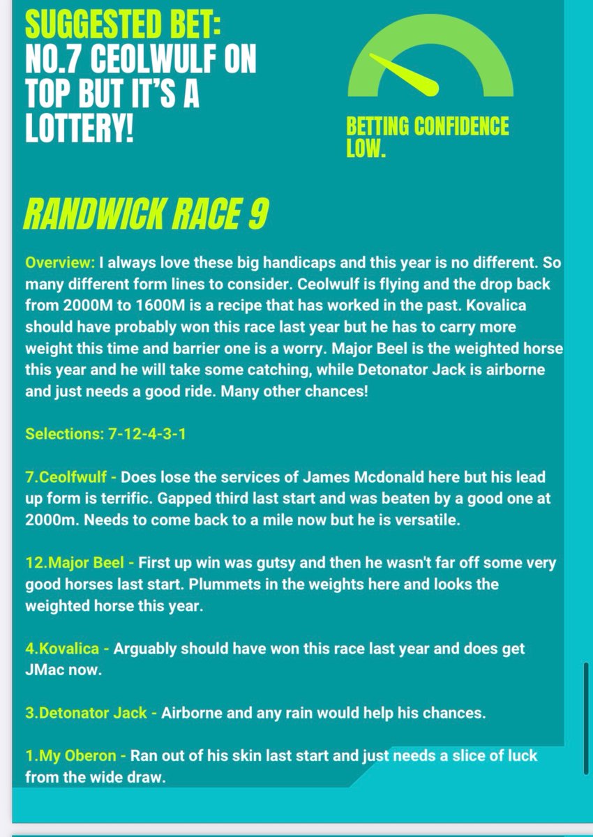braddavo's tweet photo. Land Legend and Ceolwulf on top for https://t.co/WTskHPISFl members and Sky 1 viewers in the two features at Randwick today 🐎 #metrop #epsom what are you prepared to lose today? Set A Deposit Limit https://t.co/Qnqj7hloC3