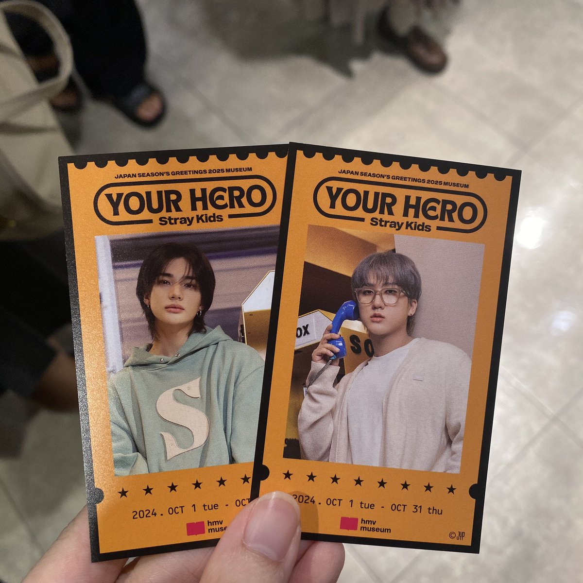 straykids スキズ 交換 スキズミュージアム
博多 
入場特典、購入者特典 トレカ 交換

譲 入場特典 ヒョンジン、チャンビン

求 リノ、バンチャン