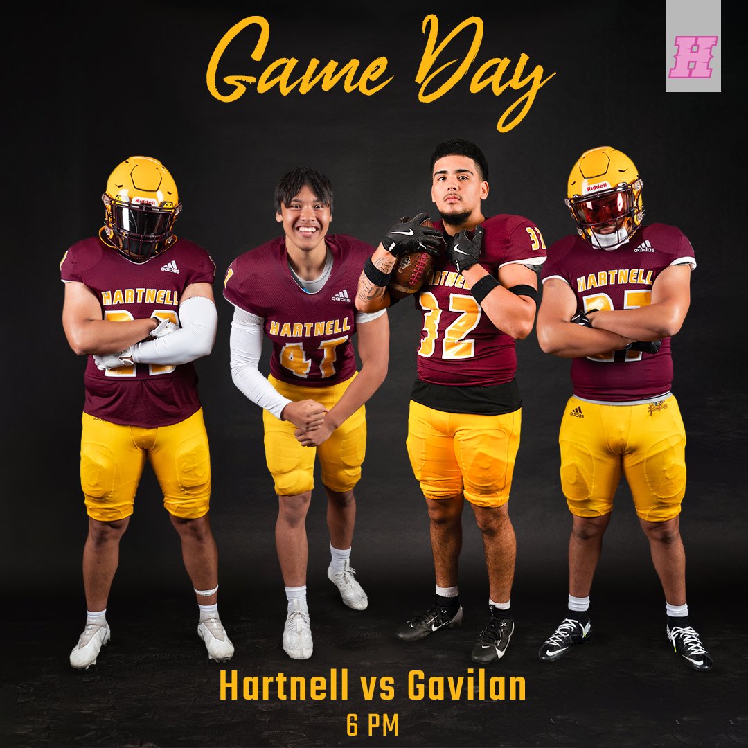 🏈 Rivalry Game Day! 🏈

🆚 Gavilan
📍Rabobank Stadium
⏰ 6 p.m.

Come out and support the Hartnell Football Team‼️ You got this, Panthers‼️💪

<a href="/HMOB_Football/">Hartnell College Football</a>  #pantherpride #hmob
