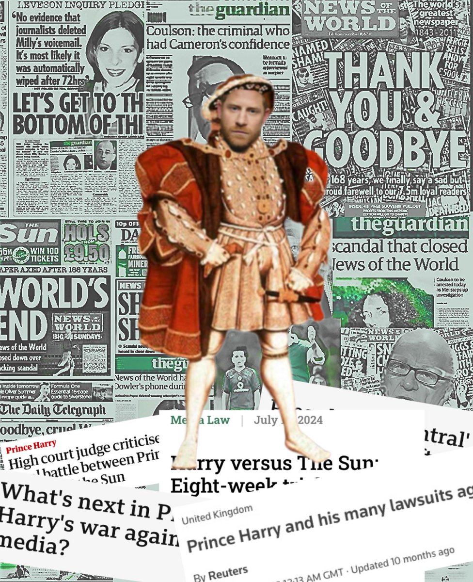 BrutusMaximusX's tweet image. #SpareUS #HarryAndMeghanAreFinished
Harry’s war against the media is nothing more than his attempts to quell freedom of the press And, yet, he moves to a country that has 100% freedom of the press with a law of the land to back it up.
best part?
That’s there because of his family