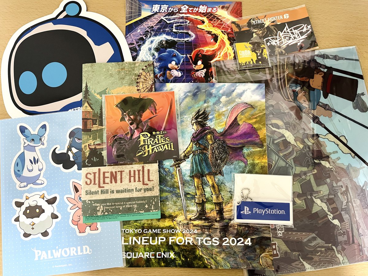 ✨Genki Giveaway✨

Giving away a bunch of freebies I picked up from walking around TGS 2024! #TGS2024

To enter:

✅ Follow
❤️ Like 
🔁 Retweet

Ends on Thursday October 10th 11AM (PT)