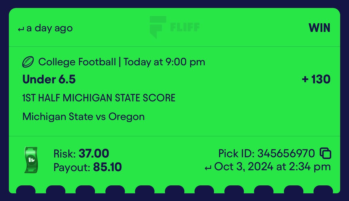 Fruit_Props's tweet photo. Only had 4 bets today, but there were some HUGE cashes on Fliff! ✅

I found these +EV bets with the Sportsbook Optimizer tool from @prop_professor 💪

Sign up with this link and use code FRUIT to get 25% off! 🤑

https://t.co/KVnrrwT7Zt https://t.co/59RNsayOjM