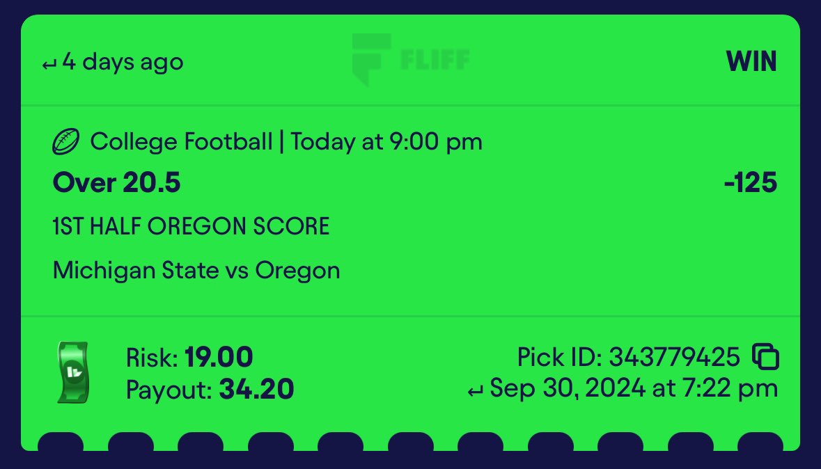 Fruit_Props's tweet photo. Only had 4 bets today, but there were some HUGE cashes on Fliff! ✅

I found these +EV bets with the Sportsbook Optimizer tool from @prop_professor 💪

Sign up with this link and use code FRUIT to get 25% off! 🤑

https://t.co/KVnrrwT7Zt https://t.co/59RNsayOjM