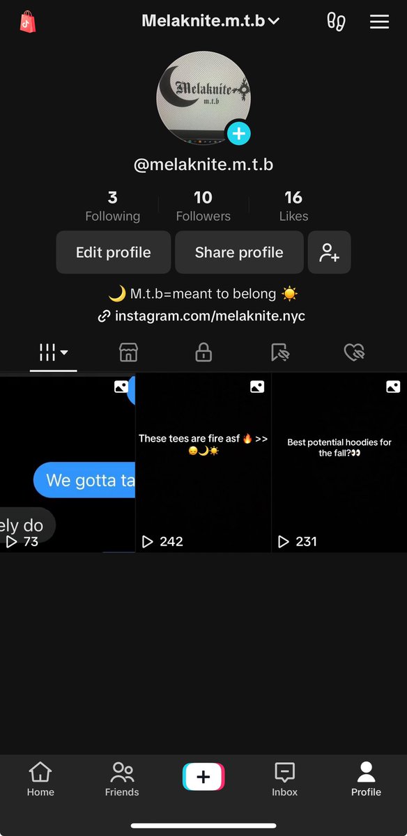 Driccyy's tweet image. Me and my homie started a clothing brand together and we trying to grow. Any support and feed would be appreciated 🙏

tik Tok: tiktok.com/@melaknite.m.t…

Ig: instagram.com/melaknite.m.t.…