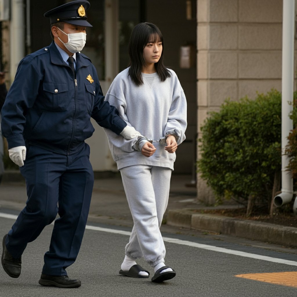 inmategirls_ai's tweet photo. 実況検分のため外に連れ出された容疑者たち。
刑の確定前であるにも関わらず、その姿は『罪人』そのものだ。
このような姿を公衆の面前で晒してしまっては、どれだけ罪を償おうとも社会復帰は難しいであろう。 https://t.co/oWkurkIcfm