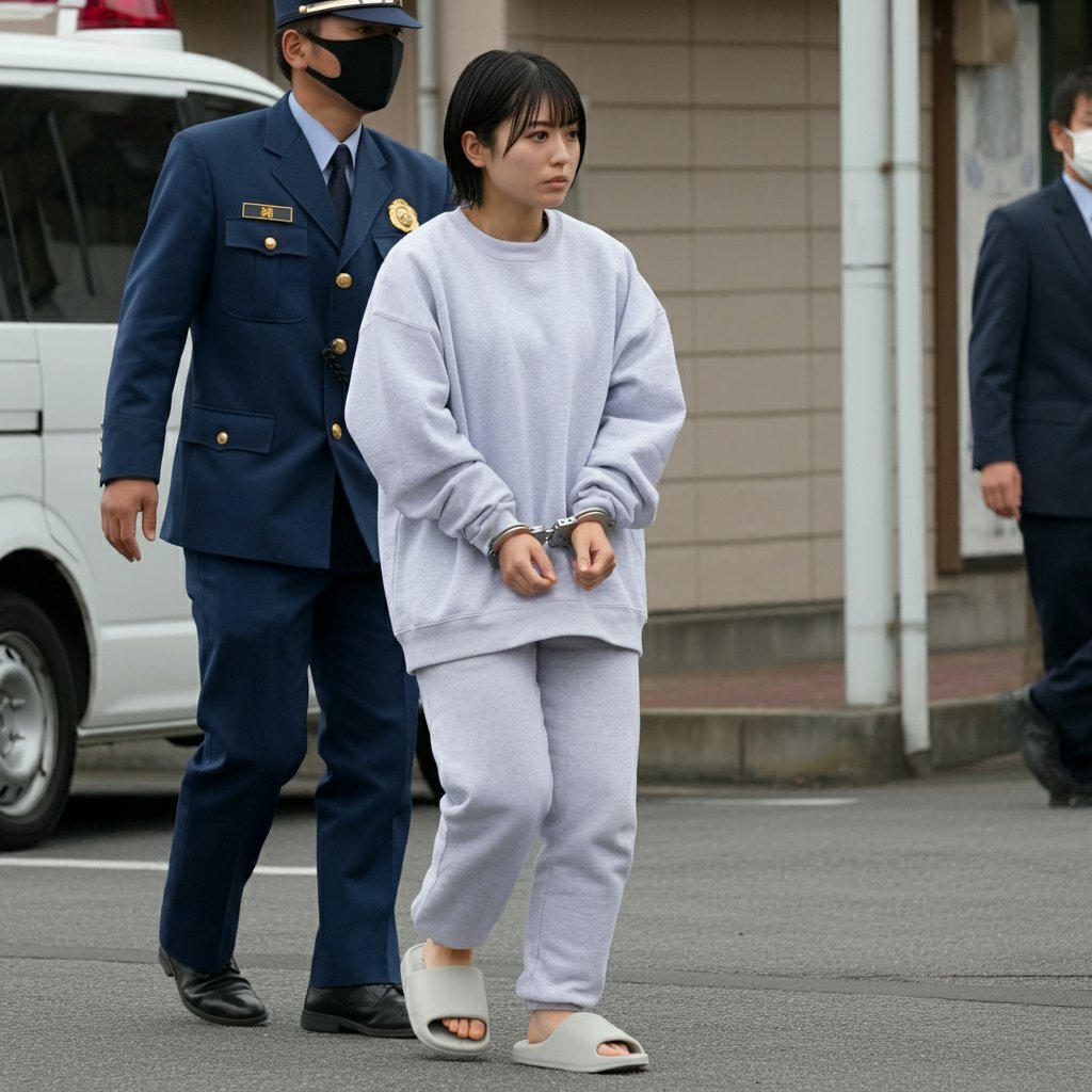 inmategirls_ai's tweet photo. 実況検分のため外に連れ出された容疑者たち。
刑の確定前であるにも関わらず、その姿は『罪人』そのものだ。
このような姿を公衆の面前で晒してしまっては、どれだけ罪を償おうとも社会復帰は難しいであろう。 https://t.co/oWkurkIcfm