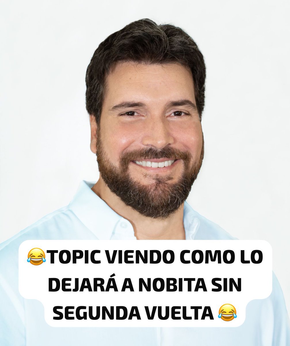 Manuel Lozada (@manuslozada89) on Twitter photo Cuando @danielnoboaok se enteró de que <a href="/jantopicecuador/">Jan T. Topić</a> iba a inscribirse no pudo ocultar el impacto #NoboaTieneMiedo Cuando @danielnoboaok se enteró de que <a href="/jantopicecuador/">Jan T. Topić</a> iba a inscribirse no pudo ocultar el impacto #NoboaTieneMiedo