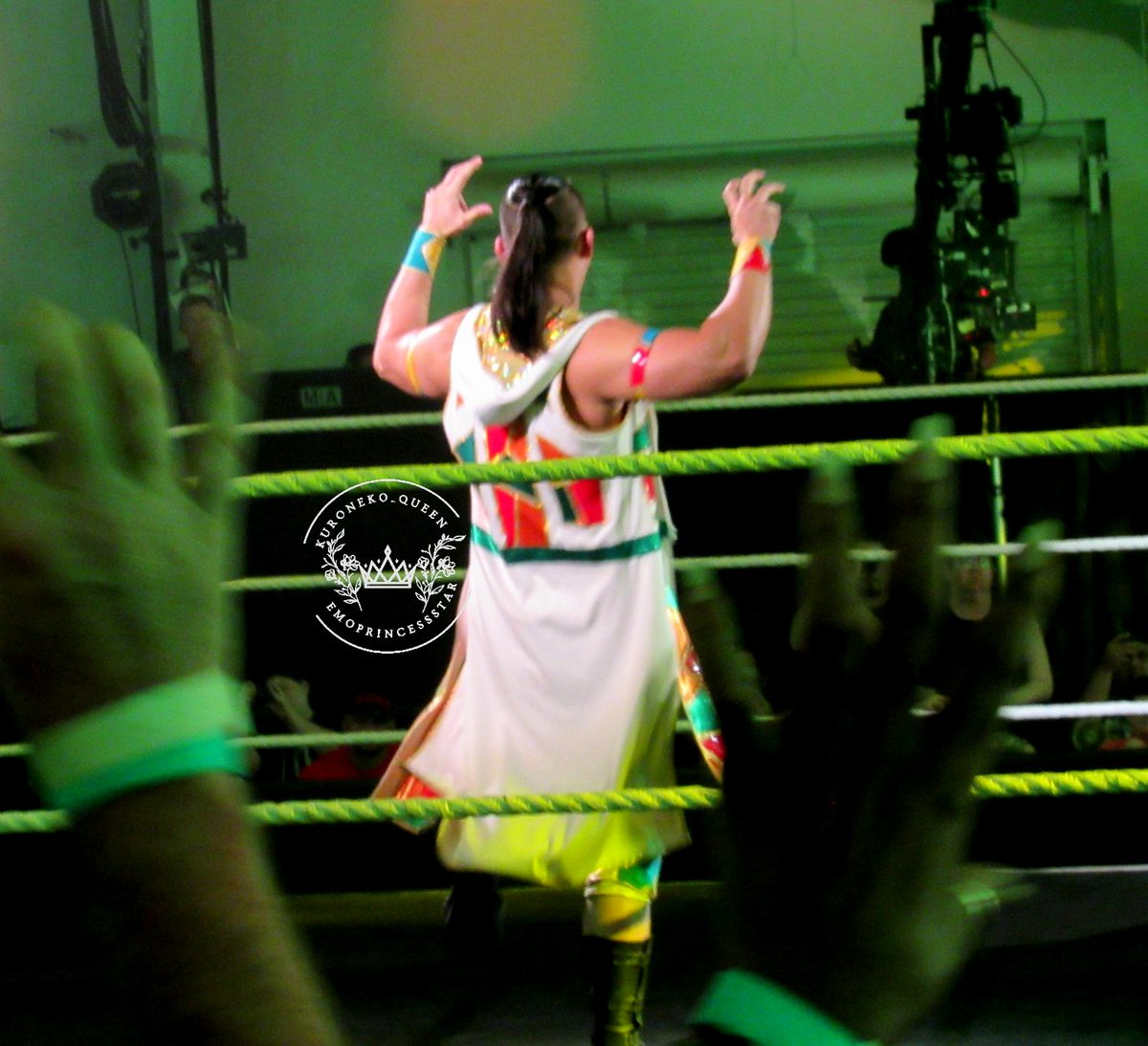 Kuroneko_Queen's tweet image. Gatekeeper of NXT back in action! 🐉

#NXTLevelUp #CheNXT