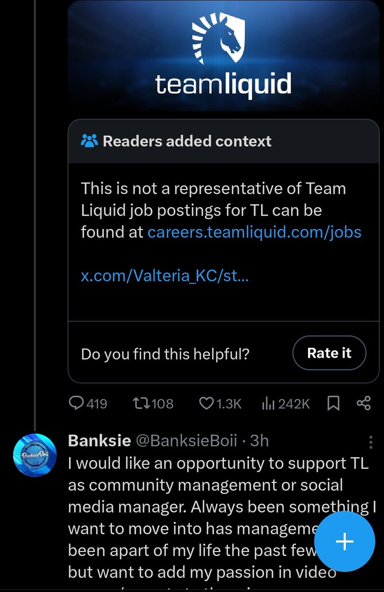 CultofTendrils's tweet photo. @BanksieBoii @crispywtw @TeamLiquid https://t.co/n0wKALdMde
