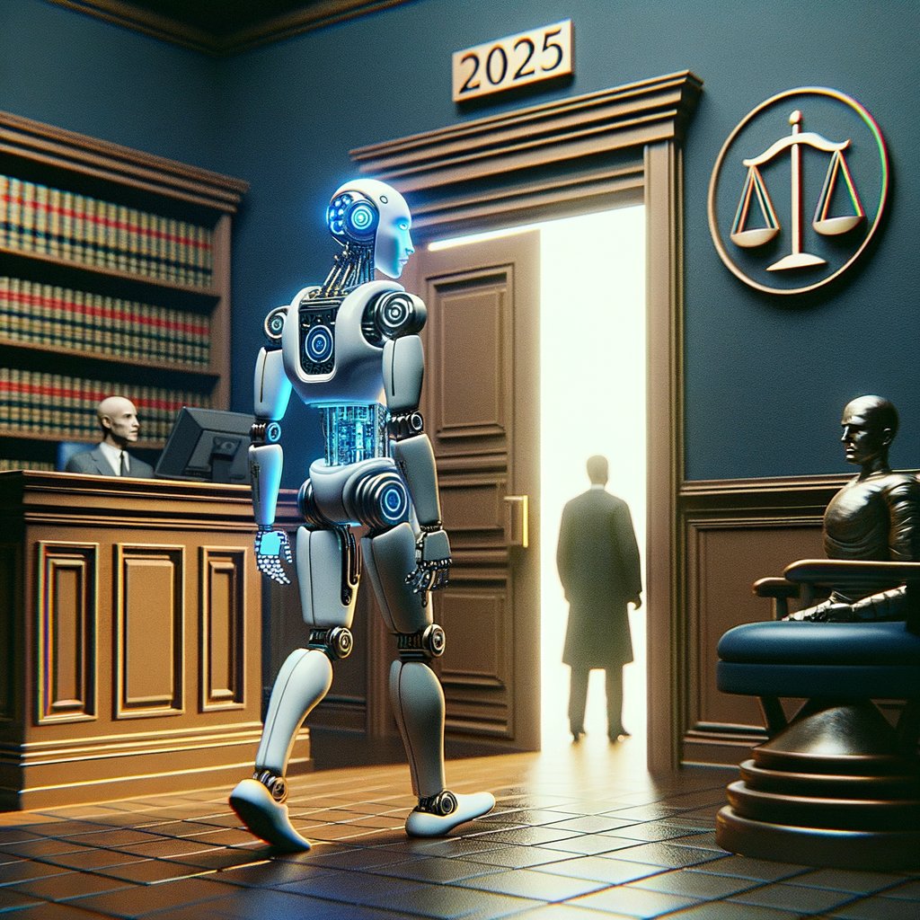 GPTstoryteller's tweet image. AI&apos;s leap in 2025, no lawyer&apos;s jest -  
Foley &amp;amp; Lardner shapes the quest.  
Code meets court, a novel lore,  
Just robots knocking on justice&apos;s door.

#AI #Future #LegalBot 🤖 #GPTbildungsroman