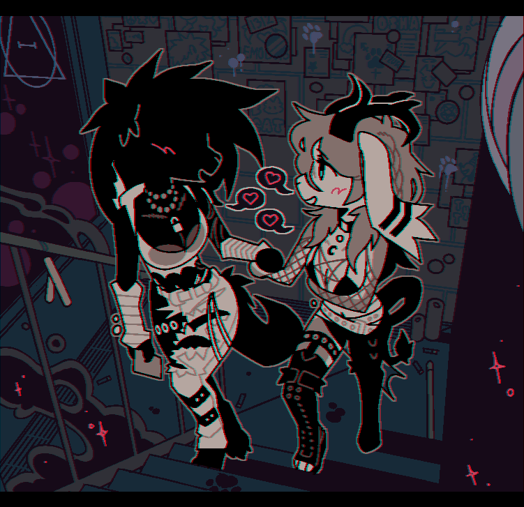 ๐๐ฎ๐ช๐ญ๐๐พ๐ท๐ท๐~ (Health Hiatus) (@deceased_bunny) on Twitter photo Outside the rave Outside the rave