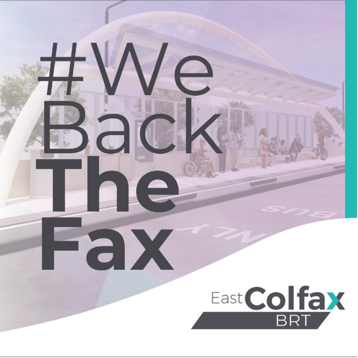 RideRTD's tweet photo. Announced today at the East Colfax BRT groundbreaking celebration, #WeBackTheFax is a community-driven initiative that encourages Denver residents &amp; visitors to support local businesses along the corridor during &amp; after BRT construction.

Learn more: https://t.co/CNJyCr6cVF https://t.co/XzvMBmaEiU