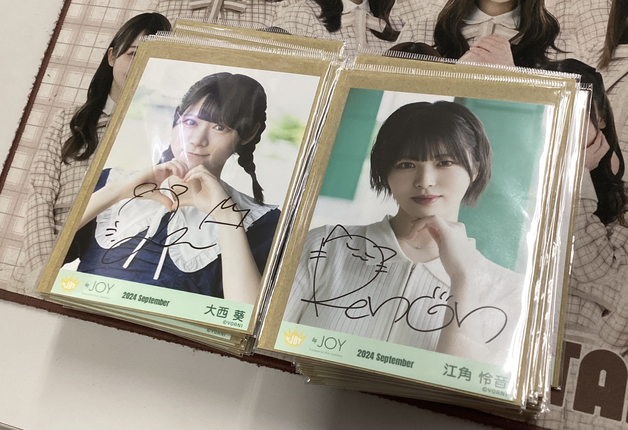 ジャパンコンベンション2024 usugrow 直筆サイン入りシルク