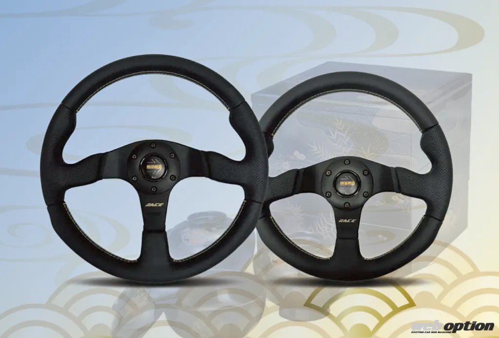 web_option's tweet photo. MOMOが能登半島大地震の復興への想いを込めたスペシャルステアリング「RACE NOTO BLACK/GOLD」を発売へ！ 
売り上げの一部は日本赤十字社に寄付され、寄付額についても後日ウェブ上で報告が行われるそうです！

https://t.co/QuZF60Sntw https://t.co/c6f19Aoz5B